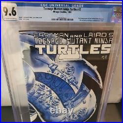 1984 Teenage Mutant Ninja Turtles #2 1st Print CGC 9.6 TMNT 1st April O'Neil