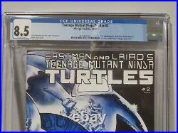 1985 Teenage Mutant Ninja Turtles #2 1st Printing CGC 8.5 1st Appr April O'Neil