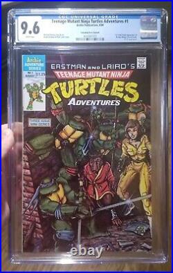 1988 Teenage Ninja Mutant Turtles # 1 Canadian Price Variant CGC 9.6 CPV Archie
