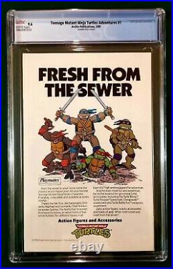 1989 Teenage Mutant Ninja Turtles # 1 Archie Canadian Price Variant CGC 9.6