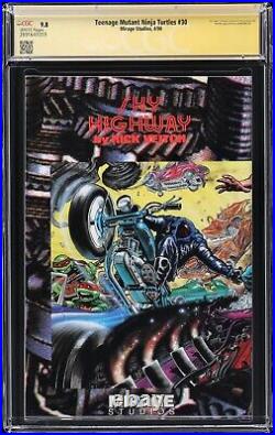 1990 Mirage Teenage Mutant Ninja Turtles #30 CGC 9.8 SS signed Kevin Eastman