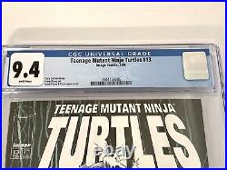 1996 Image Teenage Mutant Ninja Turtles #13 Scarce Print Only 4 Census Cgc 9.4