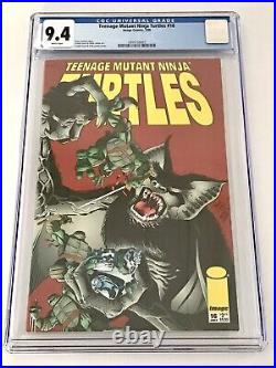 1996 Image Teenage Mutant Ninja Turtles #16 Scare Print Only 1 On Census Cgc 9.4