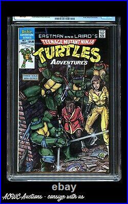Archie Comics Teenage Mutant Ninja Turtles Adventures #1 (Direct) CGC 9.8