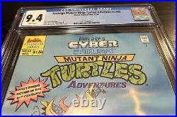 Archie Teenage Mutant Ninja Turtles Adventures 63 CGC 9.4 Comic Newsprint