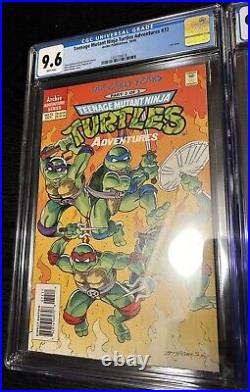Archie Teenage Mutant Ninja Turtles Adventures 72 CGC 9.6 Direct Edition