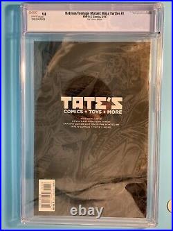 Batman TMNT Teenage Mutant Ninja Turtles #1 Tate's Eastman Exclusive CGC 9.8