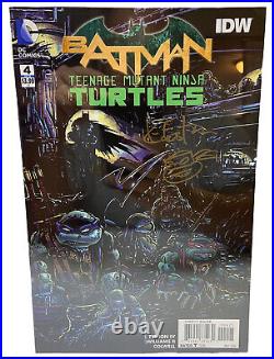 Batman Teenage Muntant Ninja Turtles 4 CGC 9.6 NM+ Kevin Eastman Signed/Sketched