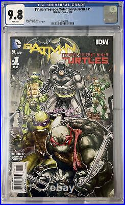 Batman Teenage Mutant Ninja Turtles #1 CGC 9.8 1st Printing