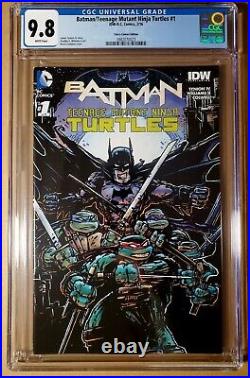 Batman Teenage Mutant Ninja Turtles #1 CGC 9.8 Tate's Comics Variant