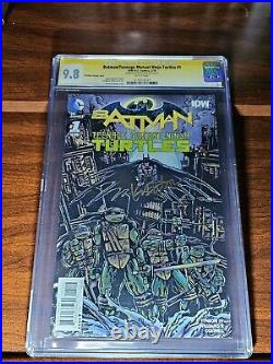 Batman Teenage Mutant Ninja Turtles #1 Eastman 150 Variant Autographed CGC 9.8