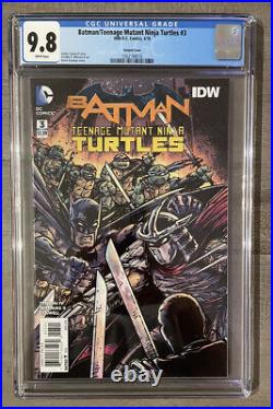 Batman Teenage Mutant Ninja Turtles #3 Eastman 150 Variant CGC 9.8 NM/M