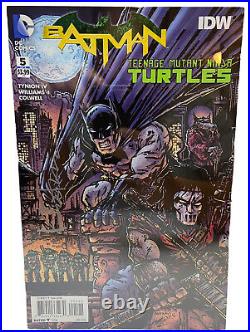 Batman Teenage Mutant Ninja Turtles #5 Cgc Ss 9.4 Nm 150 Kevin Eastman Sig