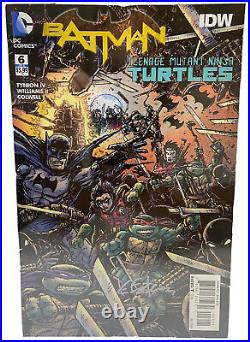 Batman Teenage Mutant Ninja Turtles #6 CGC 9.6 NM+ Kevin Eastman Sig Variant Cvr