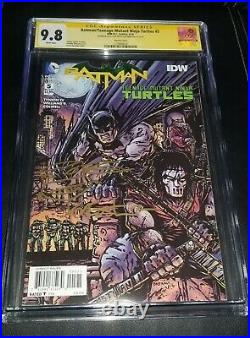 Batman/teenage Mutant Ninja Turtles #5 Kevin Eastman Variant Cgc Ss 9.8