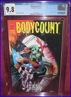 Bodycount #1 Image Comic 1996 Teenage Mutant Ninja Turtles Cgc 9.8