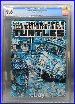 CGC 9.6 Mirage Studios TEENAGE MUTANT NINJA TURTLES #3 Eastman Laird cover TMNT