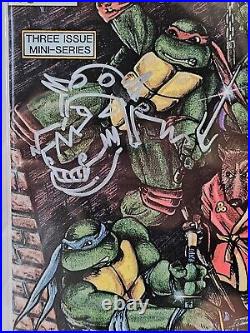 CGC 9.6 Teenage Mutant Ninja Turtles Adventures #1 Eastman Signed & Remarked 1st