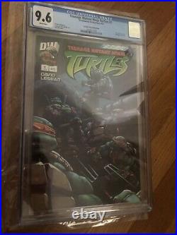 CGC 9.6 Teenage Mutant Ninja Turtles Dealer Incentive #1 Dreamwave 2003 TMNT