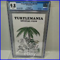 CGC 9.8 Teenage Mutant Ninja Turtles #100 Vasquez Turtlemania TMNT Rare