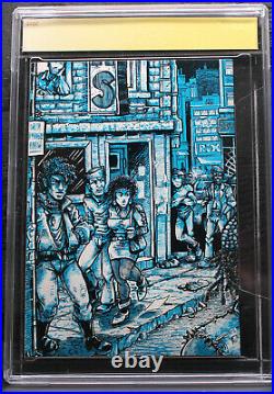 CGC SS 9.4 TEENAGE MUTANT NINJA TURTLES #3 1st Print Signed/Sketch Eastman 1985