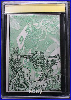 CGC SS 9.4 TEENAGE MUTANT NINJA TURTLES #4 1st Print Signed/Sketch Eastman 1985