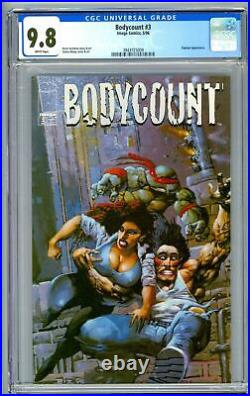 Cgc 9.8 Bodycount #3 Rare Eastman Teenage Mutant Ninja Turtles Raphael Cover