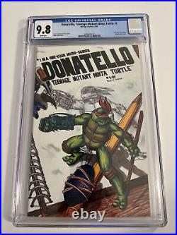 Donatello Teenage Mutant Ninja Turtle 1 cgc 9.8 Mirage 1986 Turtles WHITE pgs NM