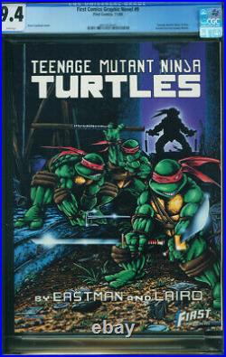 First Comics Graphic Novel 9 CGC 9.4 1986 Teenage Mutant Ninja Turtles N9 381 cm