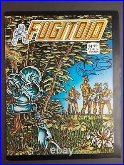 Fugitoid 1 1985 Signed by Peter Laird TMNT Teenage Mutant Ninja Turtles