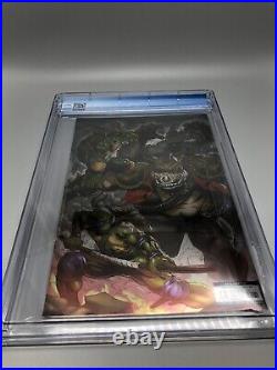 IDW Teenage Mutant Ninja Turtles #1 CGC 9.8 Chromium Torpedo Sajad Shah Eastman