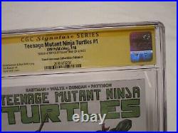 IDW Teenage Mutant Ninja Turtles Issue 1 CGC SS 9.8 Sajad Shah Sketch Leonardo B