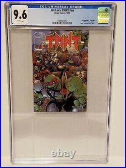 Jim Lee's Teenage Mutant Ninja Turtles Cgc 9.6 Raphael Tmnt Toy Insert