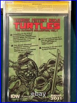 KEVIN EASTMAN PETER LAIRD SIGNED ORIGINAL TMNT Sketch Art CGC Ninja Turtles CBCS