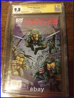 Kevin Eastman Teenage Mutant Ninja Turtles #1 9.8 RIA IDW TMNT SS CGC VHTF