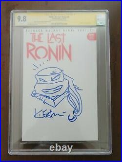 Last Ronin 1 Original Kevin Eastman Sketch/Signature CGC SS 9.8 White Blank IDW