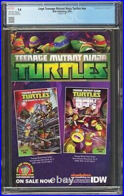 Lego Teenage Mutant Ninja Turtles #nn Variant CGC 9.8 Only 1 on Census 2014 IDW