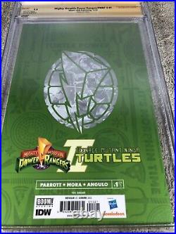 MMPR Teenage Mutant Ninja Turtles 1 CGC SS 9.8 Ejikure Foil Virgin Variant 12/22