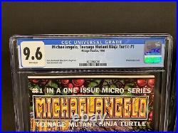 Michaelangelo Teenage Mutant Ninja Turtles #1 CGC 9.6 TMNT Mirage 1986
