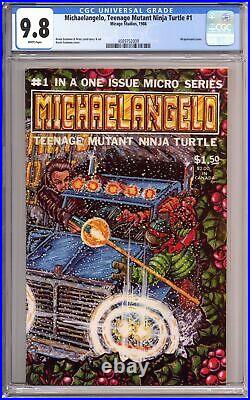 Michaelangelo Teenage Mutant Ninja Turtles #1 CGC 9.8 1985 4089752009