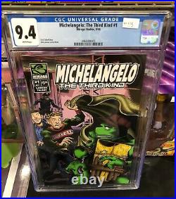 Michelangelo The Third Kind #1 Teenage Mutant Ninja Turtles Comic Book CGC 9.4