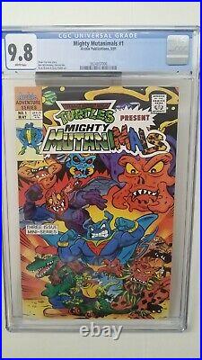 Mighty Mutanimals #1 Cgc 9.8 Archie 1991 Teenage Mutant Ninja Turtles