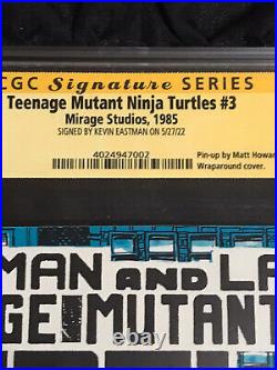 Mirage Studios 1985 Teenage Mutant Ninja Turtles #3 CGC 9.6 NM+ Eastman Signed