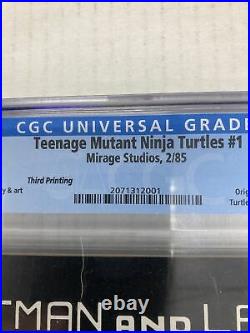 Mirage Studios Teenage Mutant Ninja Turtles 1 CGC graded 8.5