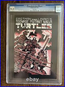 Mirage Teenage Mutant Ninja Turtles #1 CGC 9.2 1984 1st Print White Pages TMNT