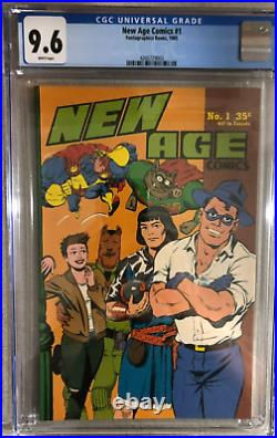 NEW AGE COMICS #1 (1985) 1st color Teenage Mutant Ninja Turtles CGC 9.6