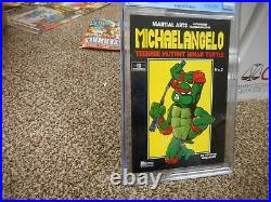 Nunchaku 2 cgc 9.8 Michaelangelo Teenage Mutant Ninja Turtles Solson 1986 Mirage