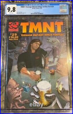 RARE HTF Teenage Mutant Ninja Turtles #29 TMNT Comic Book CGC 9.8 Volume 4