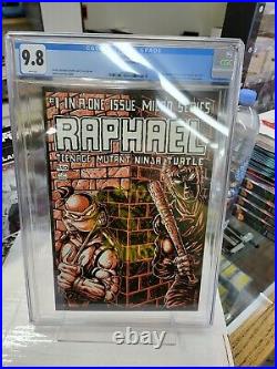 Raphael #1 CGC 9.8 Eastman 1st App Casey Jones 1985 Teenage Mutant Ninja Turtles