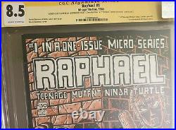 Raphael #1 CGC SS SIGNED Kevin Eastman TMNT Teenage Mutant Ninja Turtles Laird